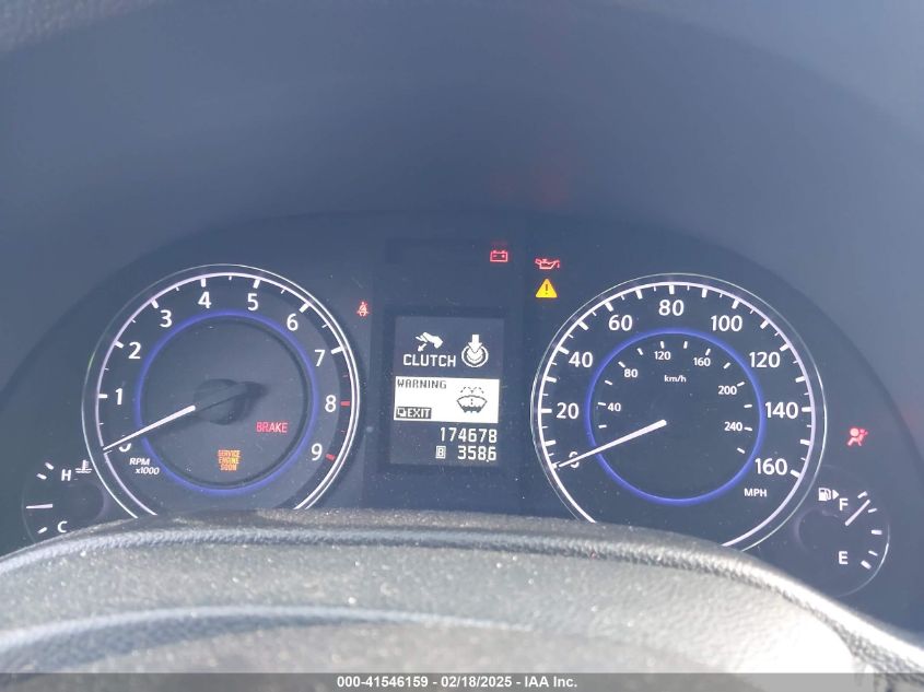 2011 Infiniti G37 Sport VIN: JN1CV6AP6BM506749 Lot: 41546159