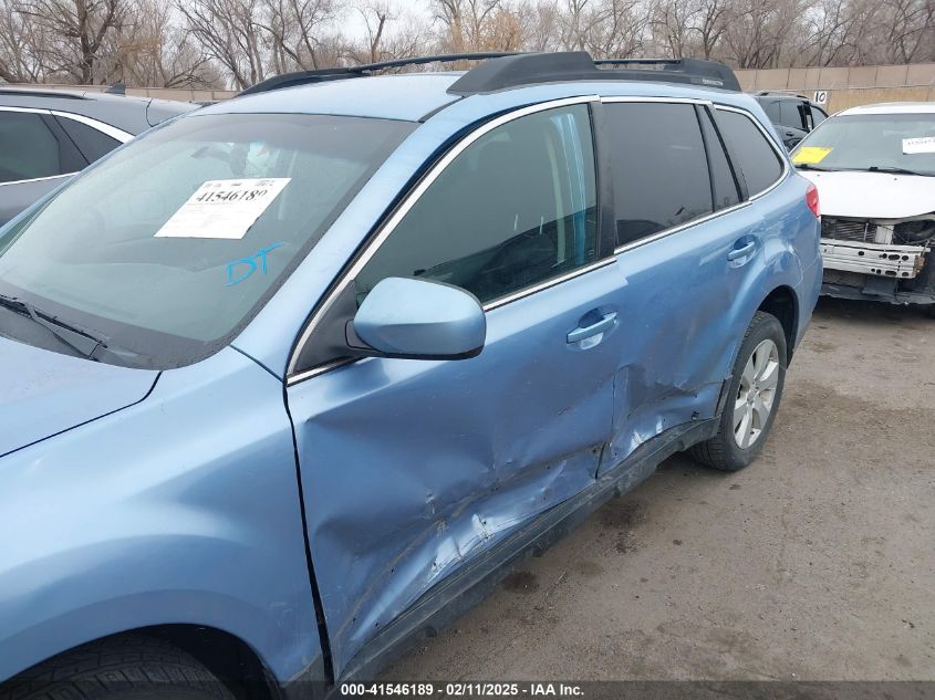 2011 Subaru Outback 2.5I Premium VIN: 4S4BRCBC7B3359446 Lot: 41546189