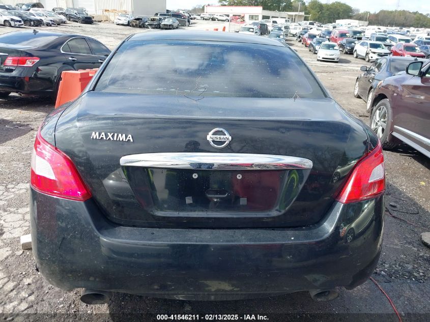 2009 Nissan Maxima 3.5 S VIN: 1N4AA51E69C860026 Lot: 41546211