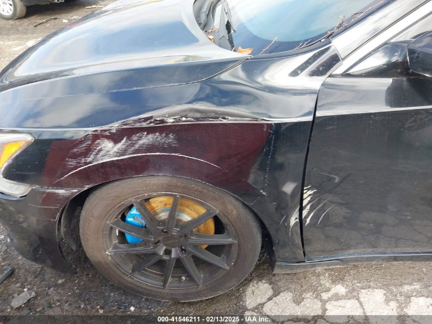 2009 Nissan Maxima 3.5 S VIN: 1N4AA51E69C860026 Lot: 41546211