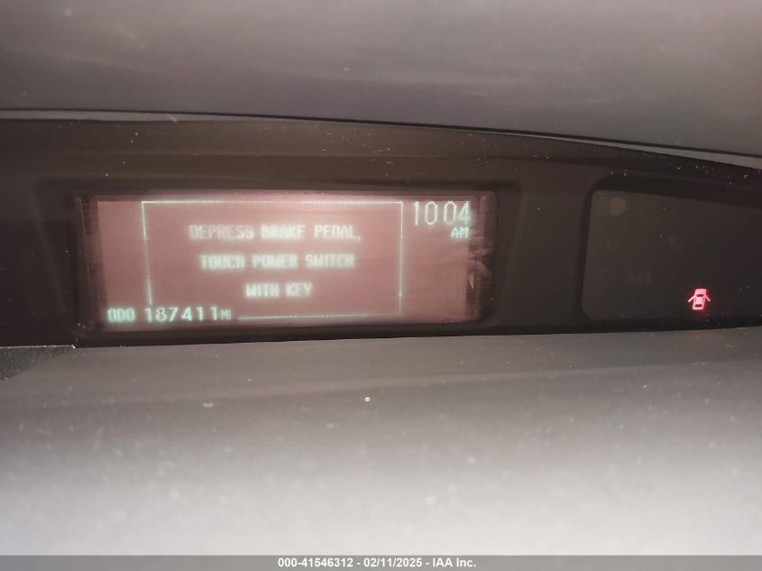 2010 Toyota Prius I/Ii/Iii/Iv/V VIN: JTDKN3DUXA0025837 Lot: 41546312