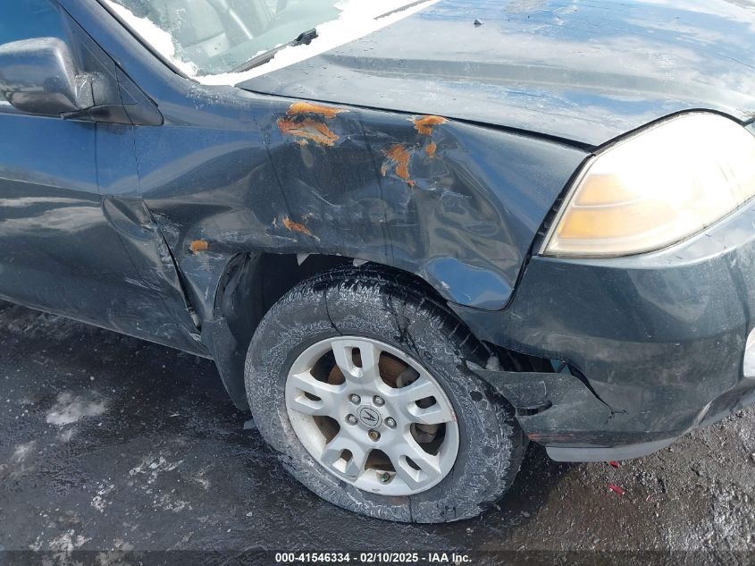 2005 Acura Mdx VIN: 2HNYD18665H554453 Lot: 41546334