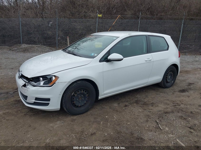2015 VOLKSWAGEN GOLF LAUNCH EDITION 2-DOOR - 3VW817AUXFM024318
