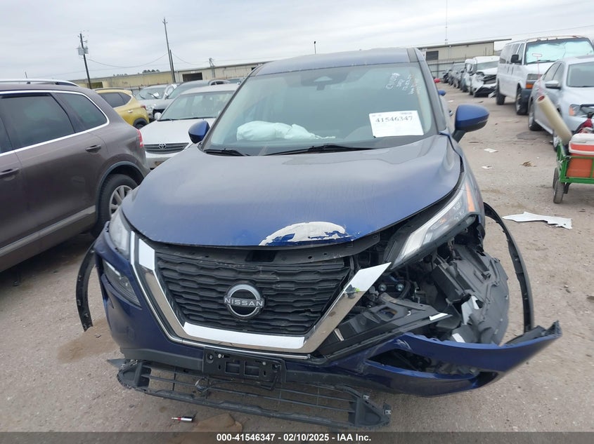 2022 NISSAN ROGUE VIN: 5N1BT3BA0NC707849