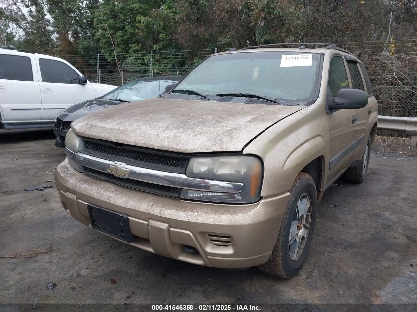 2005 Chevrolet Trailblazer Ls VIN: 1GNDT13S752247000 Lot: 41546358