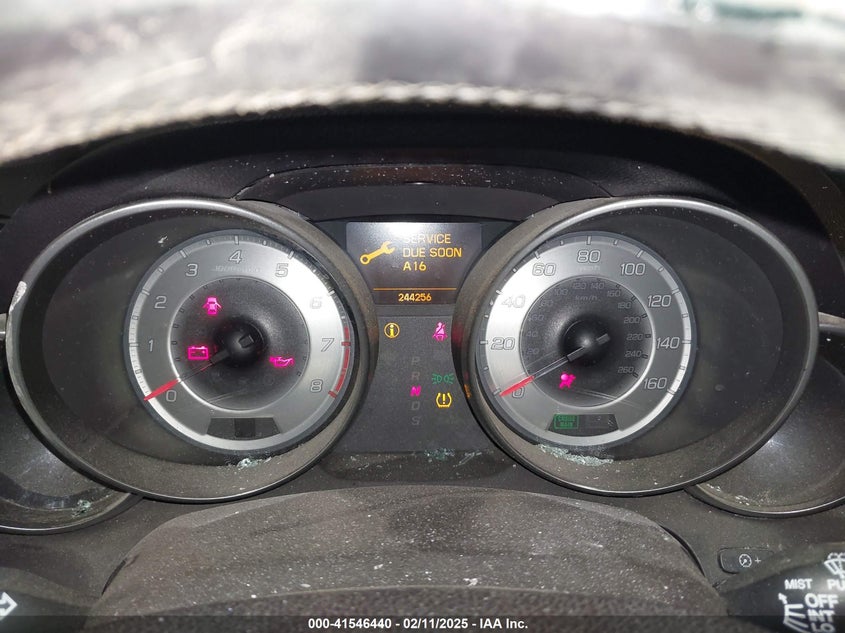 2011 ACURA MDX VIN: 2HNYD2H44BH538512