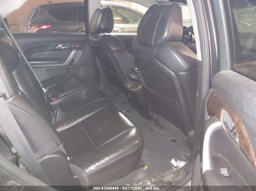 2011 ACURA MDX VIN: 2HNYD2H44BH538512