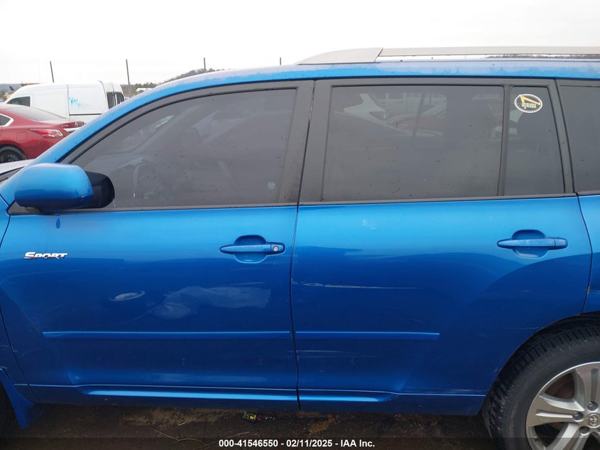 2008 TOYOTA HIGHLANDER VIN: JTEDS43A682011877