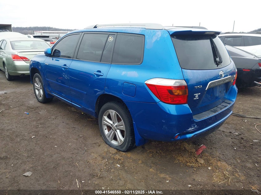 2008 TOYOTA HIGHLANDER VIN: JTEDS43A682011877