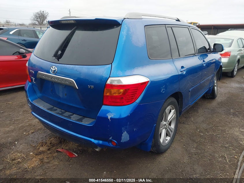 2008 TOYOTA HIGHLANDER VIN: JTEDS43A682011877