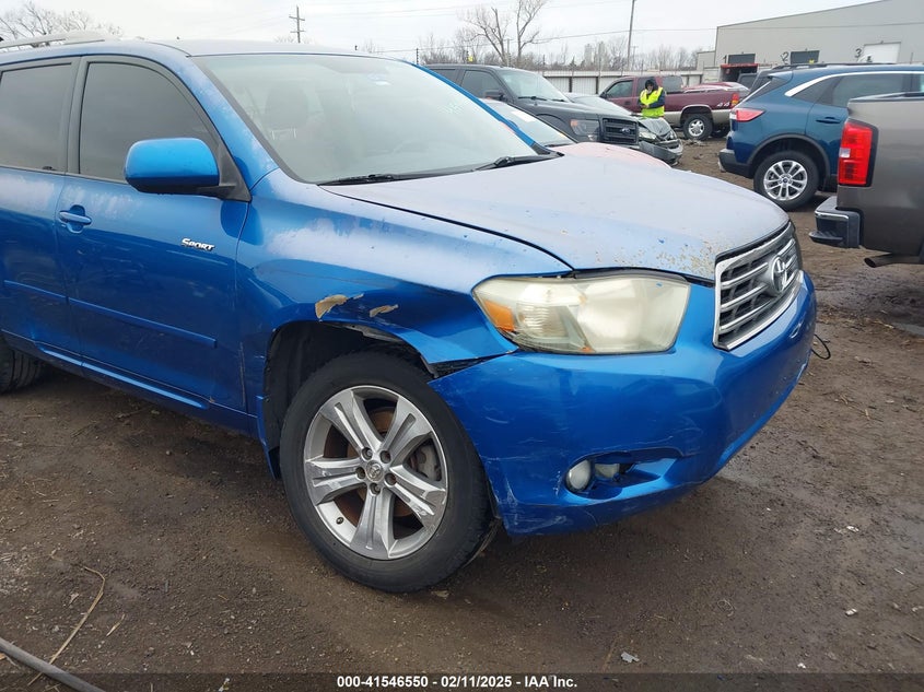 2008 TOYOTA HIGHLANDER VIN: JTEDS43A682011877