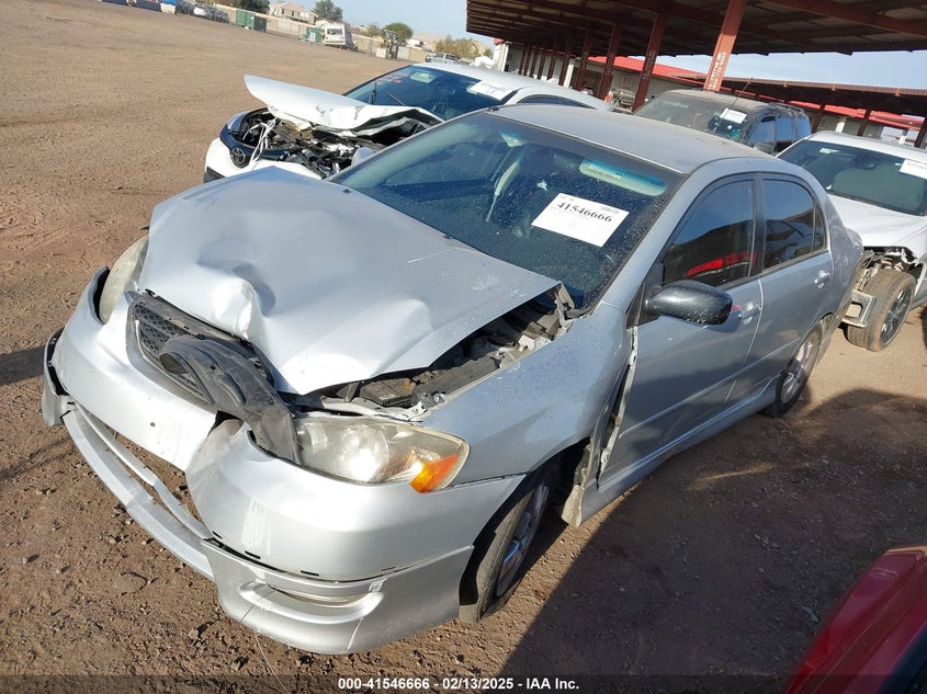 2008 TOYOTA COROLLA VIN: 1NXBR32E28Z006522