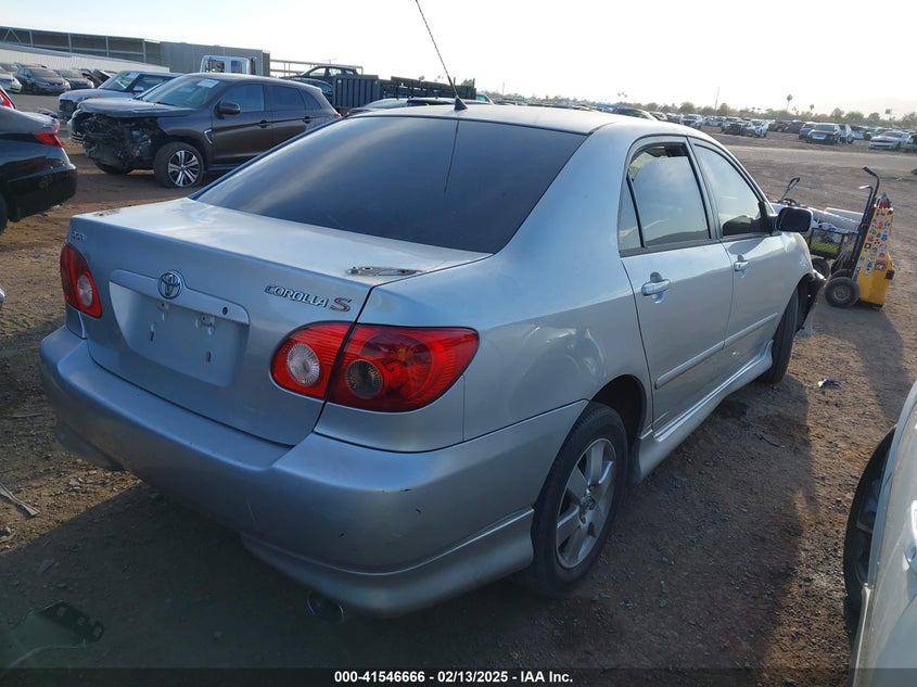 2008 TOYOTA COROLLA VIN: 1NXBR32E28Z006522