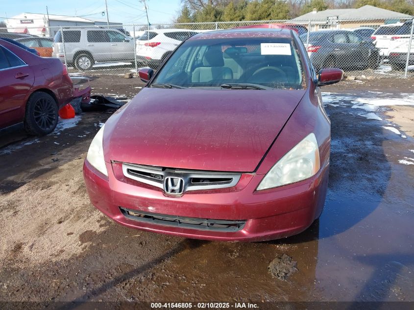 2004 Honda Accord 2.4 Ex VIN: 1HGCM566X4A145929 Lot: 41546805