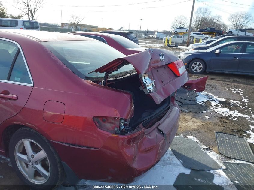 2004 Honda Accord 2.4 Ex VIN: 1HGCM566X4A145929 Lot: 41546805