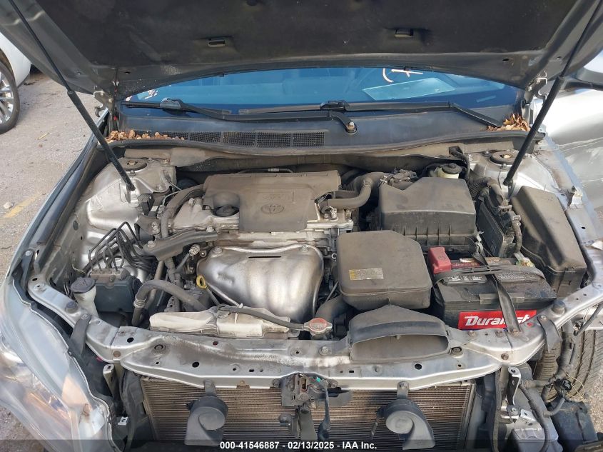 2016 Toyota Camry Se VIN: 4T1BF1FKXGU132204 Lot: 41546887