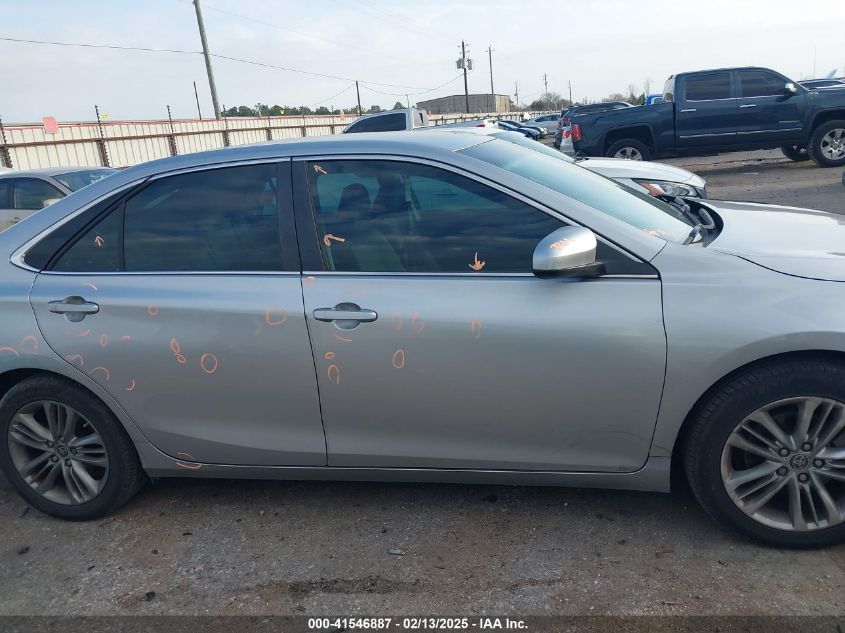 2016 Toyota Camry Se VIN: 4T1BF1FKXGU132204 Lot: 41546887