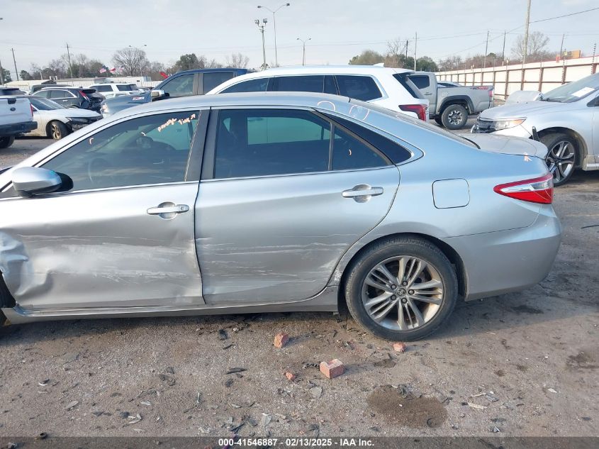 2016 Toyota Camry Se VIN: 4T1BF1FKXGU132204 Lot: 41546887