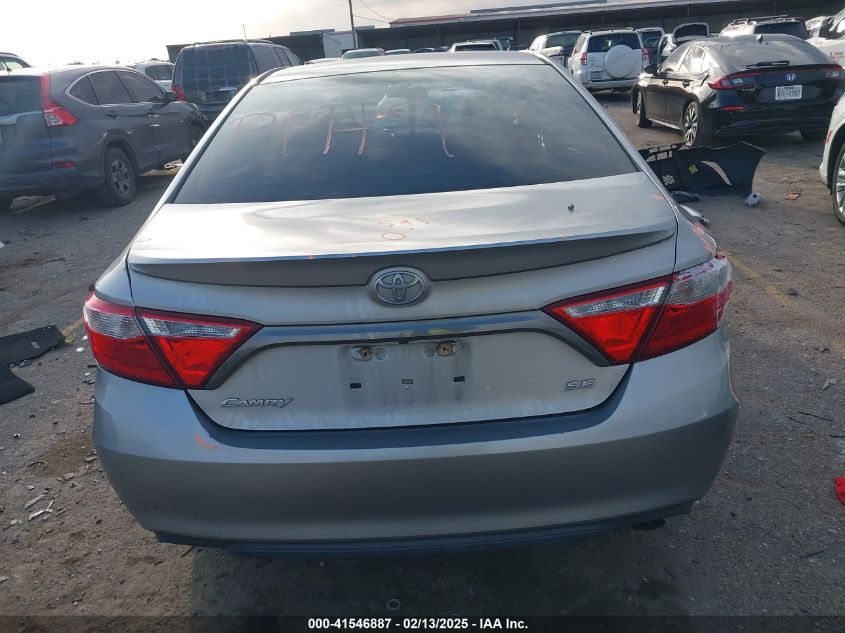 2016 Toyota Camry Se VIN: 4T1BF1FKXGU132204 Lot: 41546887