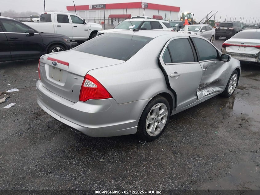 2011 FORD FUSION VIN: 3FAHP0HA1BR242834