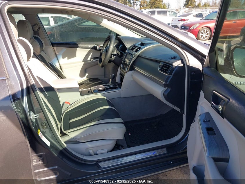2012 TOYOTA CAMRY HYBRID VIN: 4T1BD1FK7CU046476