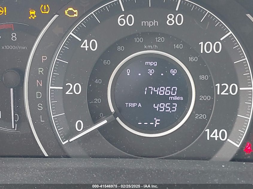 2016 Honda Cr-V Ex-L VIN: 2HKRM4H78GH651491 Lot: 41546975