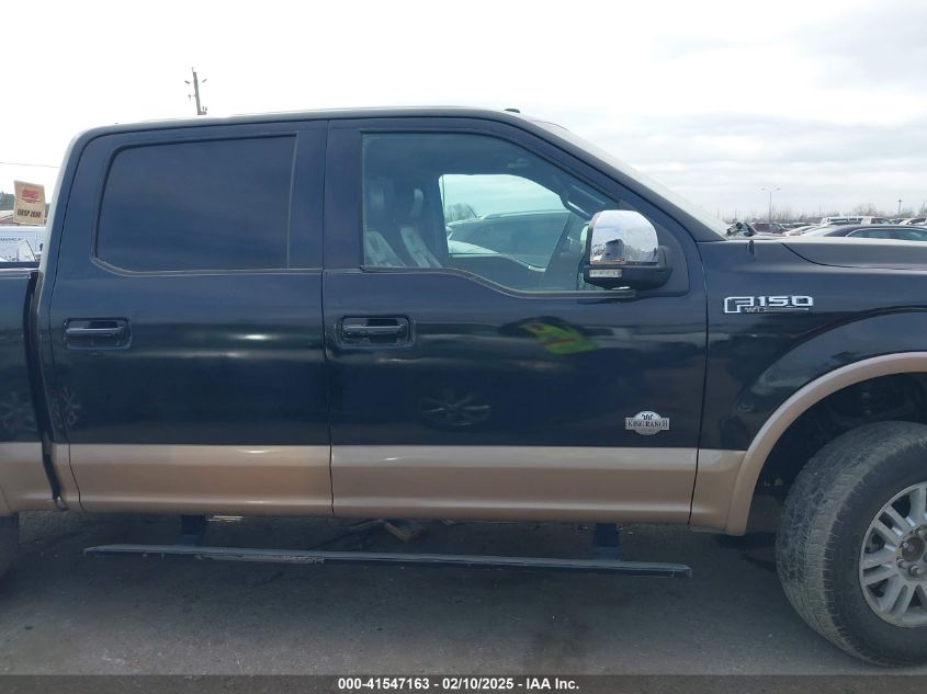 2017 Ford F-150 King Ranch VIN: 1FTEW1EG9HFC88688 Lot: 41547163