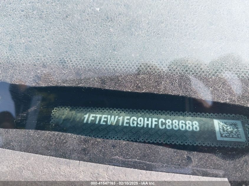 2017 Ford F-150 King Ranch VIN: 1FTEW1EG9HFC88688 Lot: 41547163