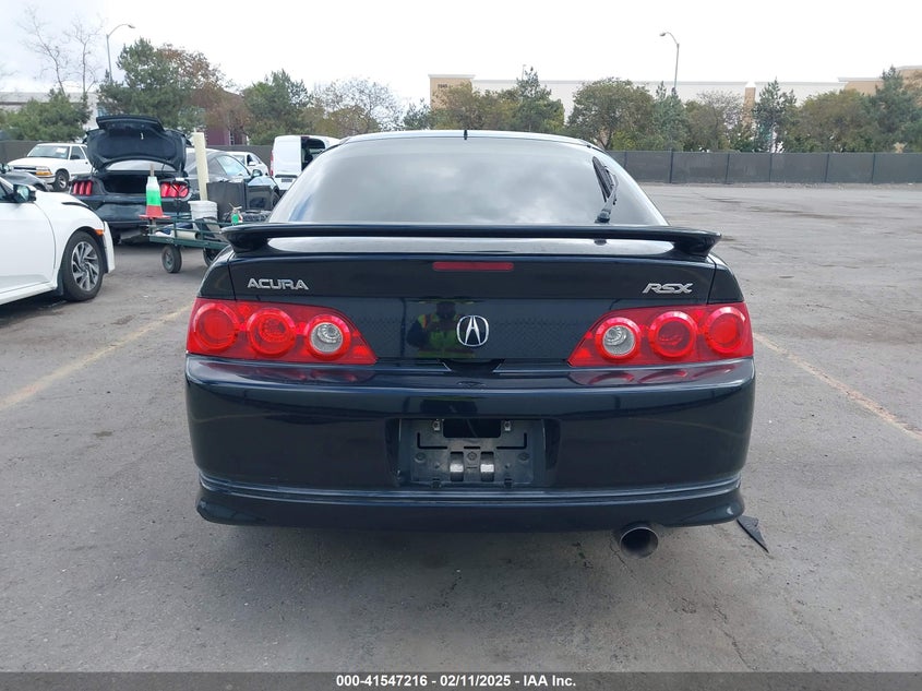 2006 Acura Rsx VIN: JH4DC548X6S016319 Lot: 41547216