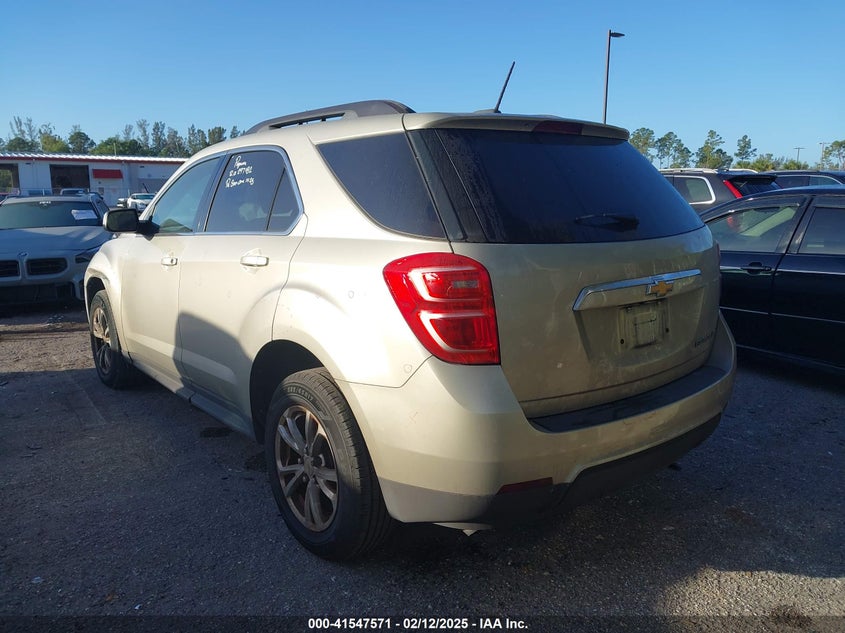 2016 CHEVROLET EQUINOX LT - 2GNALCEK3G1123806