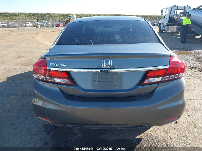 2013 HONDA CIVIC VIN: 19XFB2F54DE246694