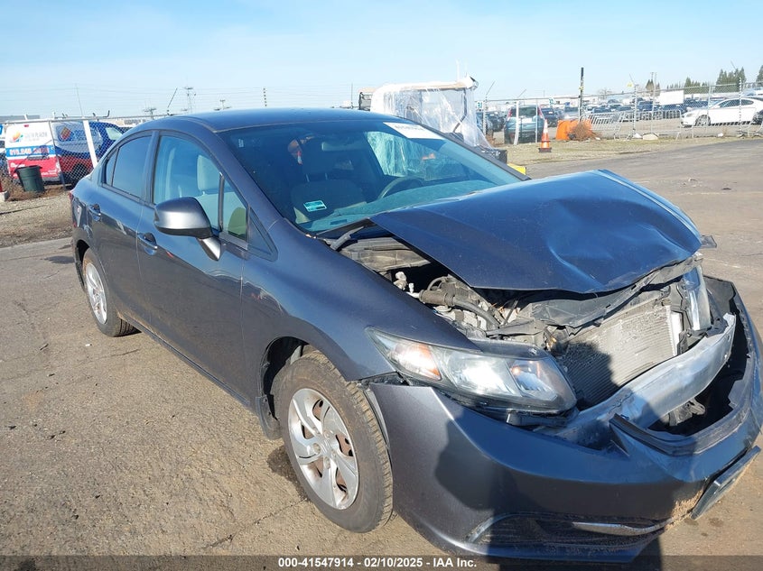 2013 HONDA CIVIC VIN: 19XFB2F54DE246694