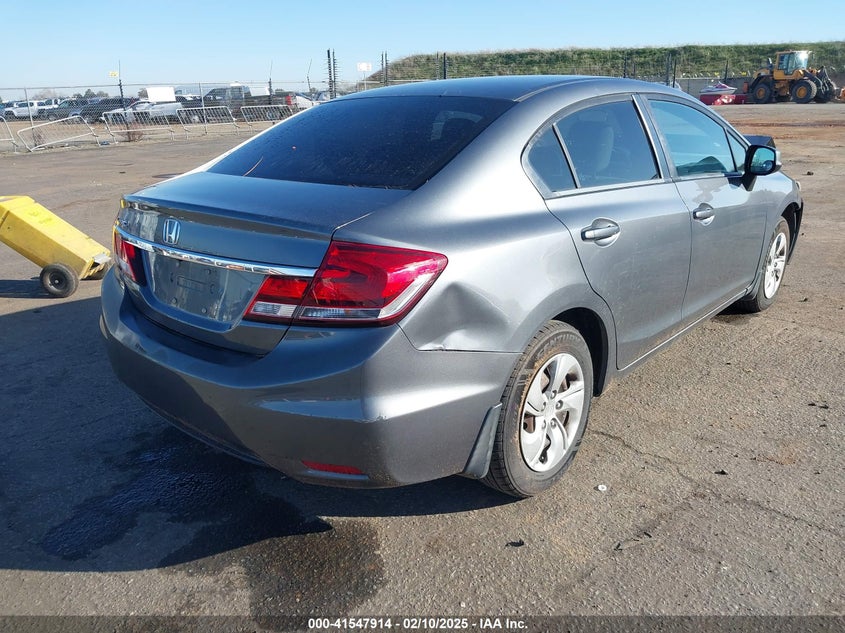 2013 HONDA CIVIC VIN: 19XFB2F54DE246694
