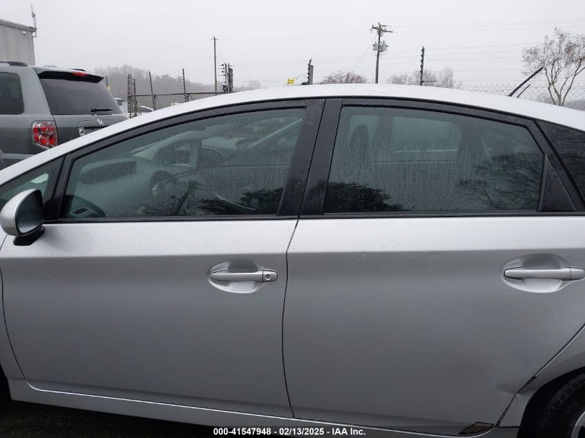 2011 Toyota Prius Two VIN: JTDKN3DU8B0268192 Lot: 41547948