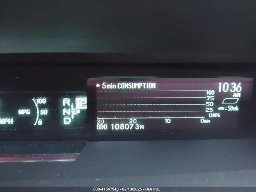 2011 Toyota Prius Two VIN: JTDKN3DU8B0268192 Lot: 41547948