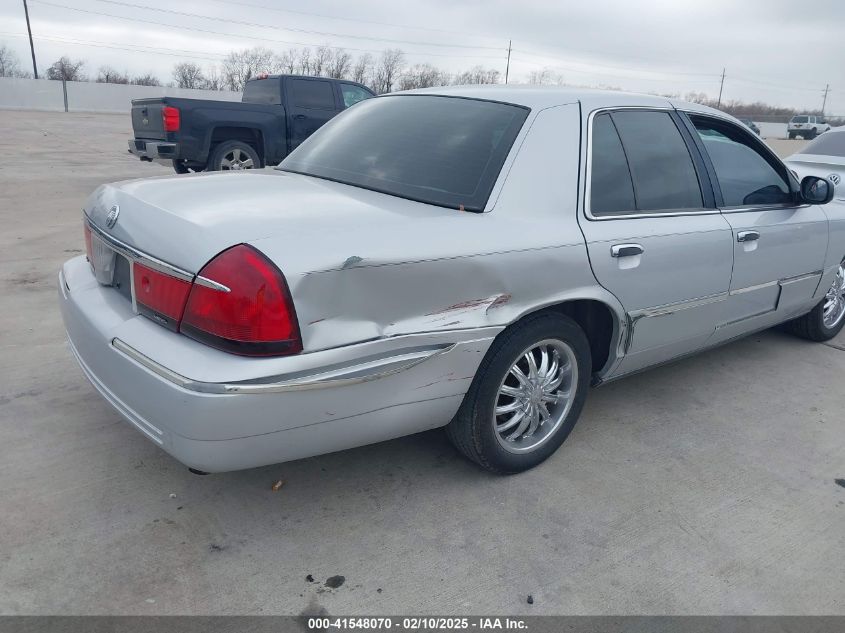2000 Mercury Grand Marquis Ls VIN: 2MEFM75W6YX620013 Lot: 41548070