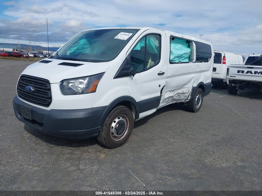 2016 Ford Transit, Left & Right Side, IAAI, VIN 1FMZK1ZM7GKA13805 — photo 2