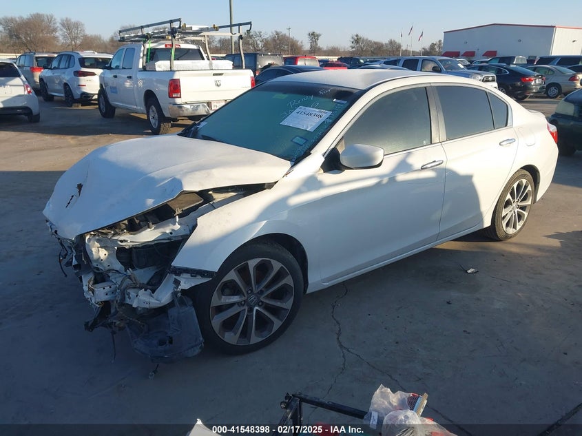 2013 HONDA ACCORD VIN: 1HGCR2F52DA165406