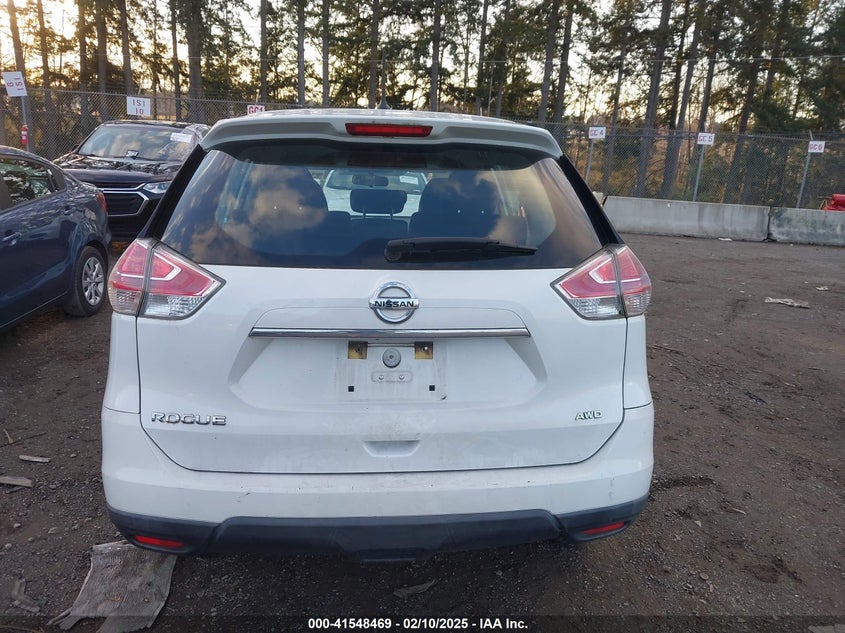 2016 NISSAN ROGUE S/SL/SV - KNMAT2MV5GP682940
