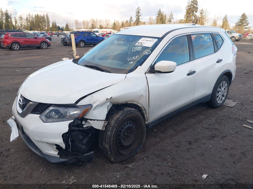 2016 NISSAN ROGUE S/SL/SV - KNMAT2MV5GP682940