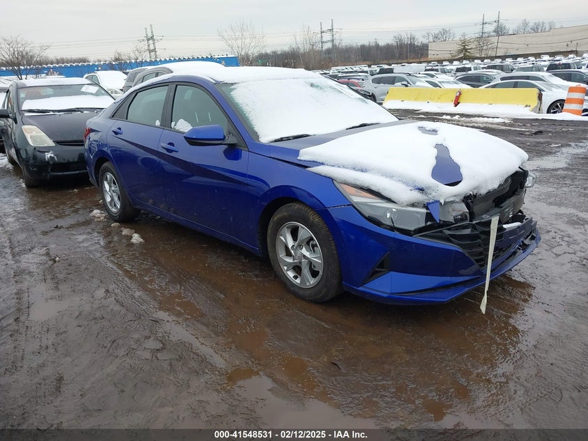 2022 HYUNDAI ELANTRA VIN: KMHLL4AGXNU345829