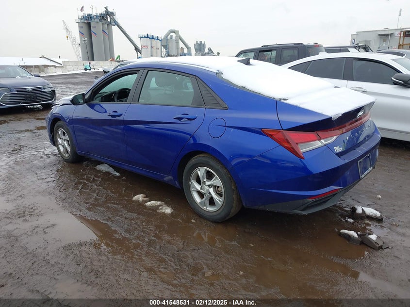 2022 HYUNDAI ELANTRA VIN: KMHLL4AGXNU345829