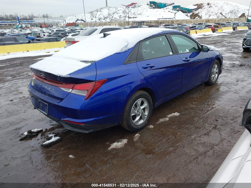 2022 HYUNDAI ELANTRA VIN: KMHLL4AGXNU345829