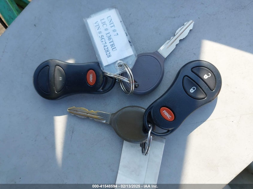 2005 Dodge Ram 2500 Slt/Laramie VIN: 3D7KR28C15G742828 Lot: 41548594