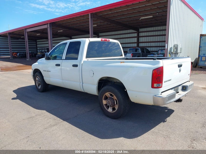 2005 Dodge Ram 2500 Slt/Laramie VIN: 3D7KR28C15G742828 Lot: 41548594
