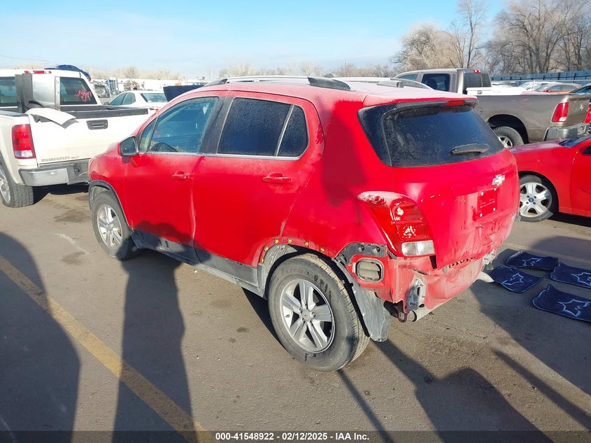 2015 CHEVROLET TRAX LT - KL7CJLSB3FB177405
