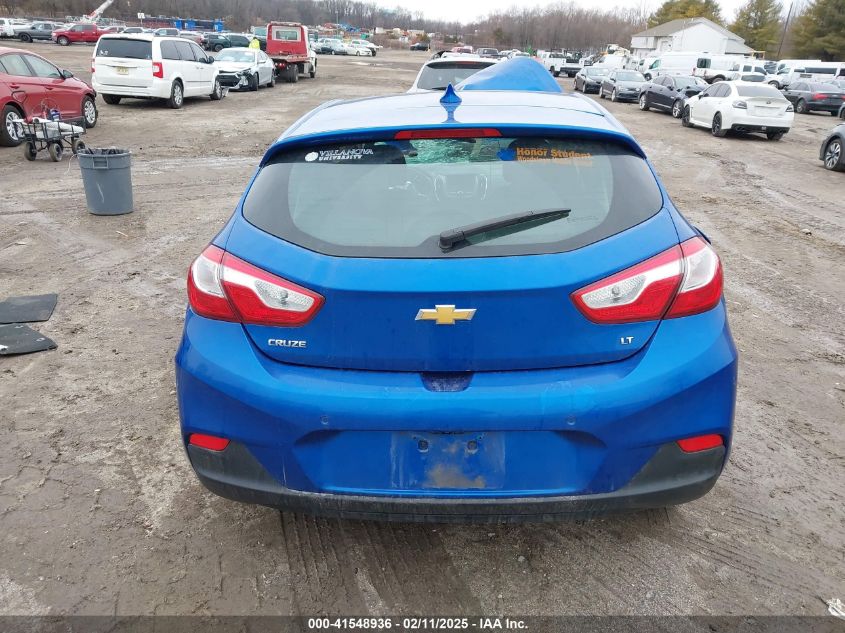 2019 Chevrolet Cruze Lt VIN: 3G1BE6SM8KS592202 Lot: 41548936