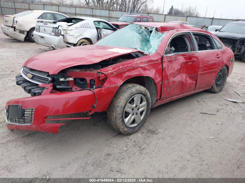 2008 CHEVROLET IMPALA VIN: 2G1WB58K989223851
