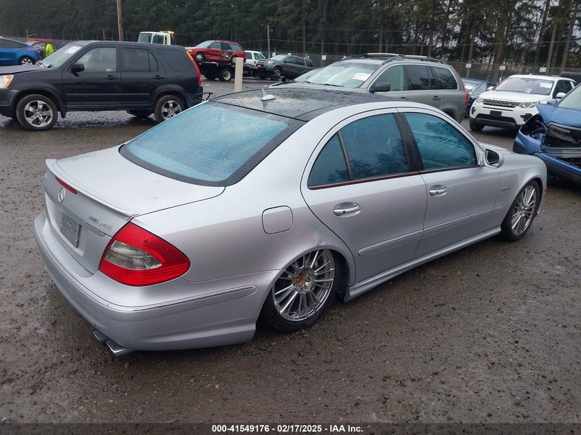 2007 MERCEDES-BENZ E 63 AMG VIN: WDBUF77X37B042817