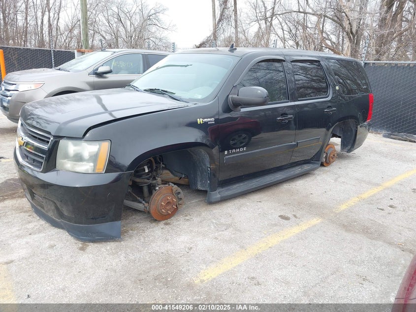 2009 CHEVROLET TAHOE HYBRID VIN: 1GNFC13539R105212